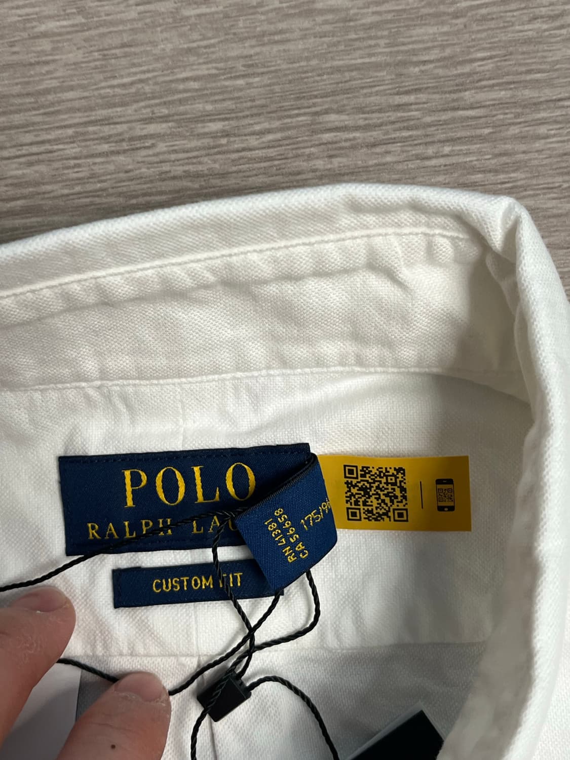 (매장정품,새상품) 폴로 랄프로렌 화이트 옥스퍼드 셔츠 상품이미지5