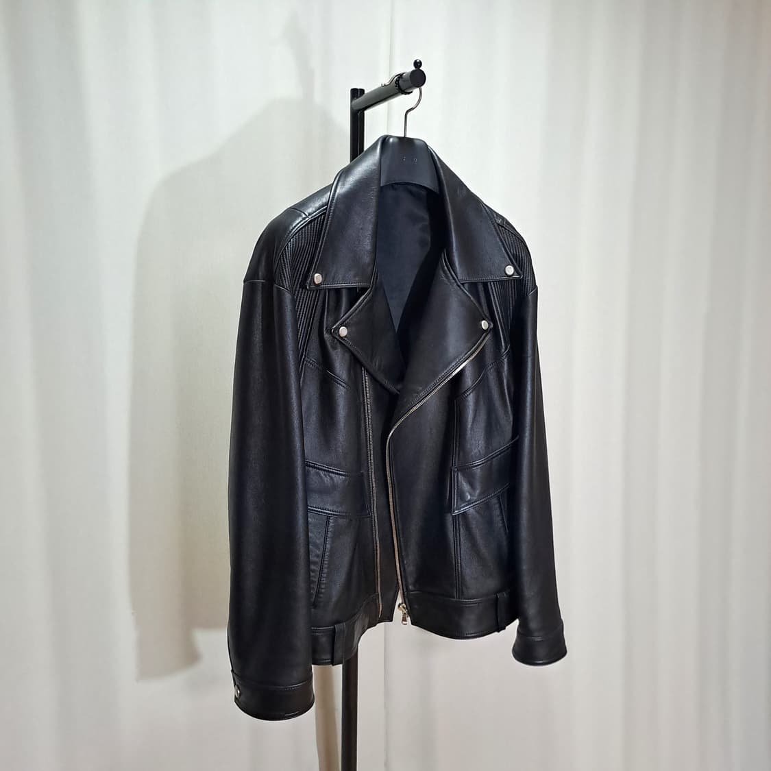 (택포) 메종미네드 오버핏 램스킨 자켓 L B693 상품이미지3