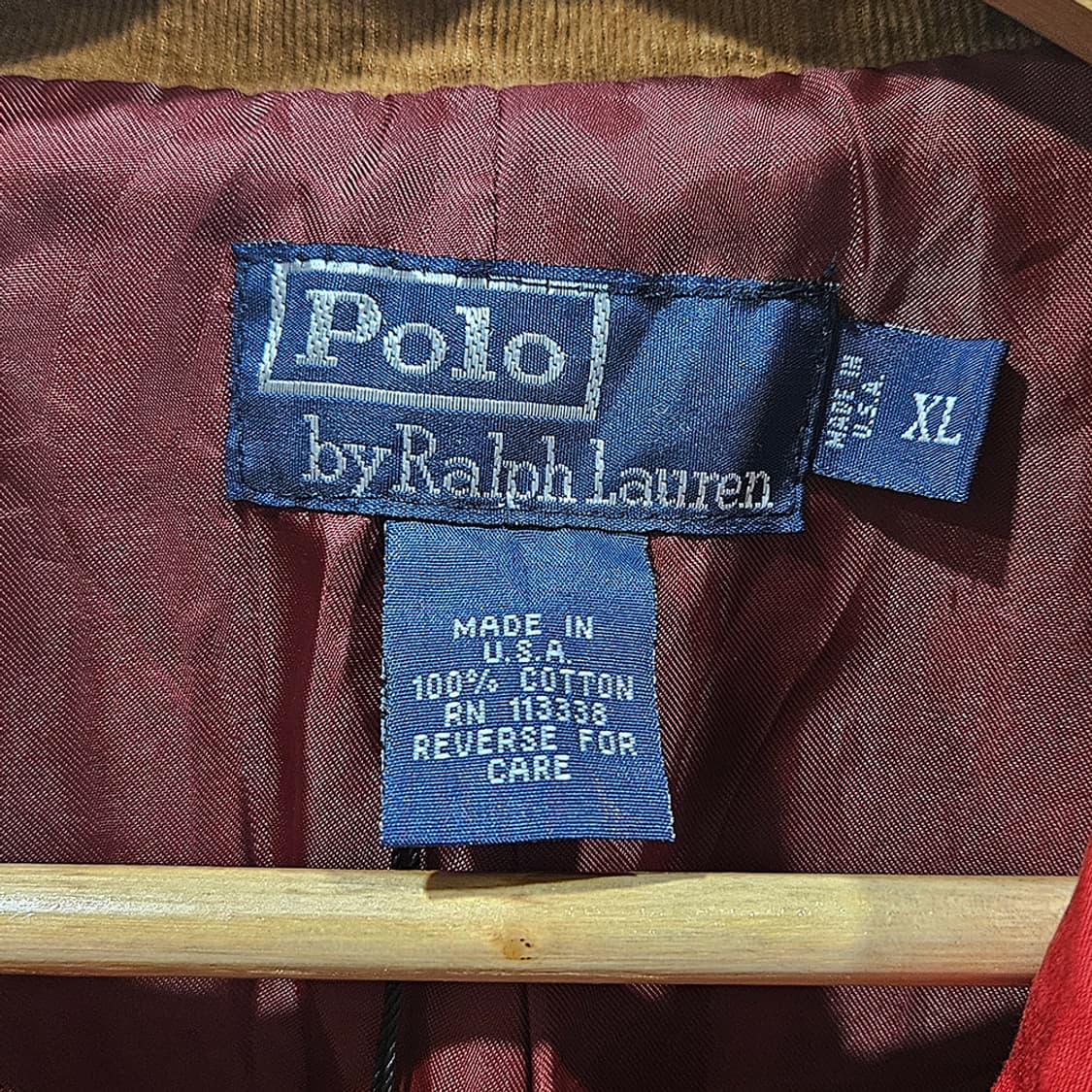 90s POLO RL / 폴로 랄프로렌 USA 바라쿠타 자켓 (여성 XL 상품이미지5