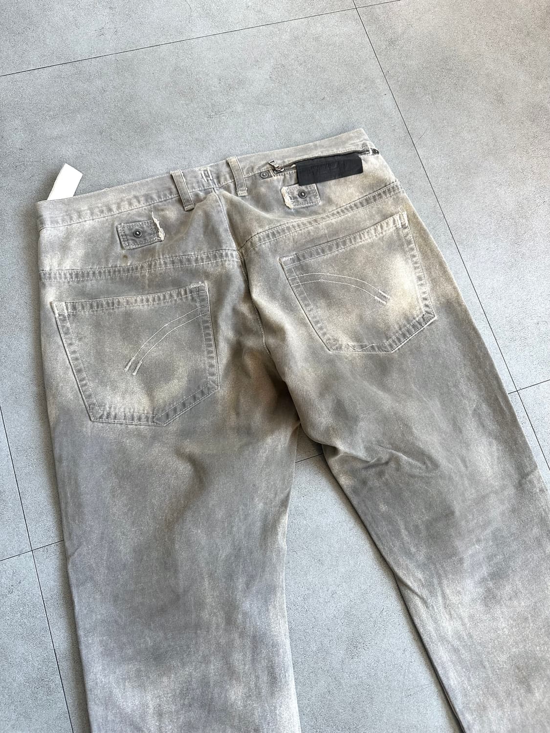 닐바렛 아카이브 더스트 그레이 데님팬츠 상품이미지7