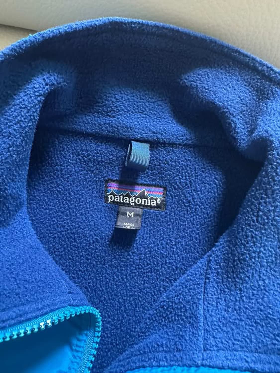 90s 파타고니아 봄버 쉘드 신칠라 스카이 상품이미지3
