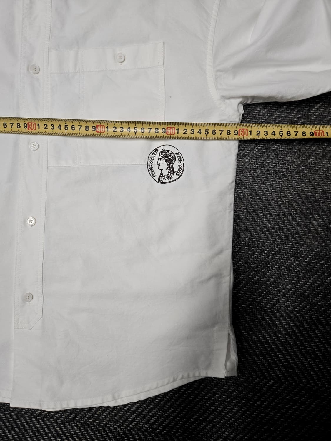 한섬 시스템 옴므 SYSTEM 자수 셔츠 상품이미지7