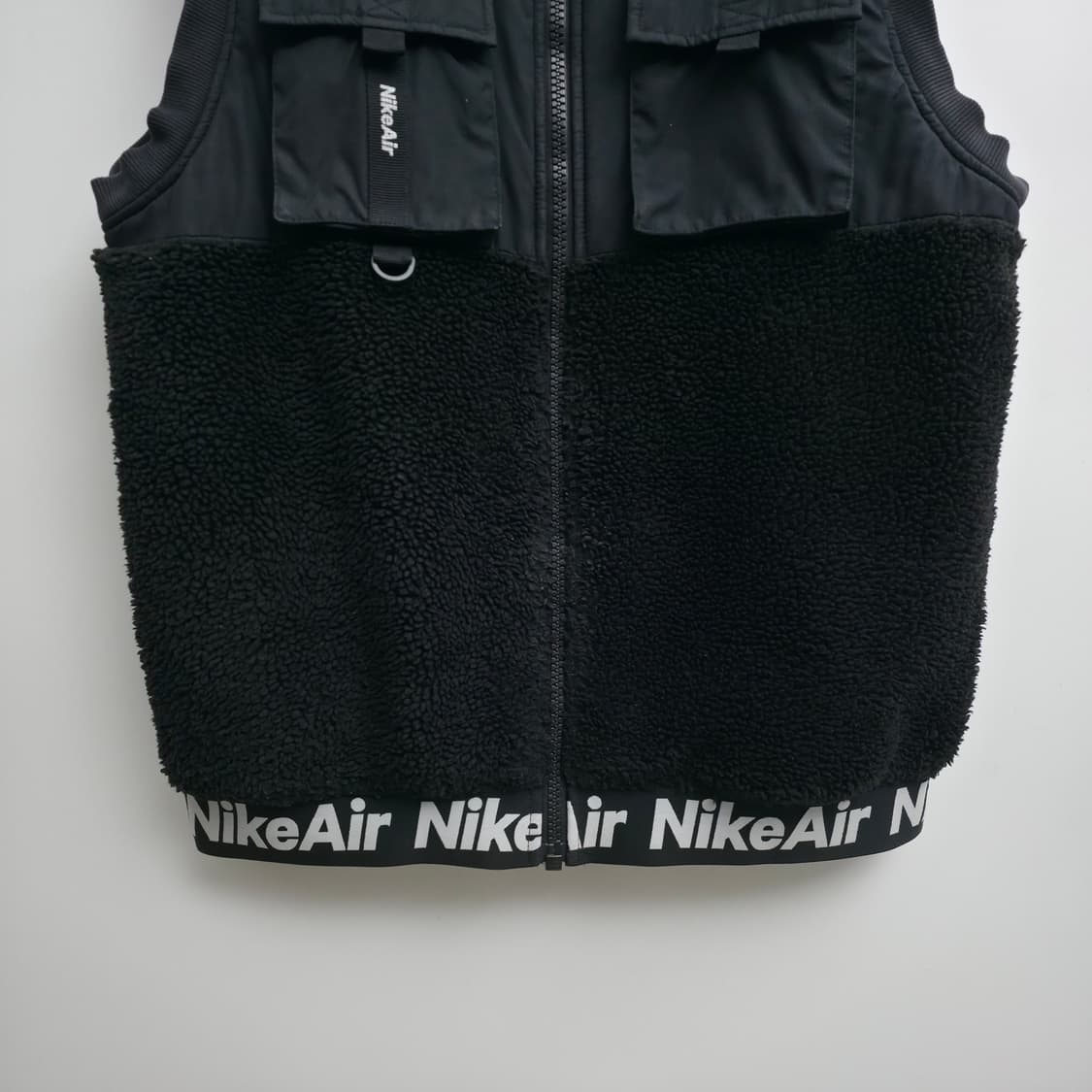 [L] 나이키 에어 블랙 플리스 조끼 베스트 상품이미지3