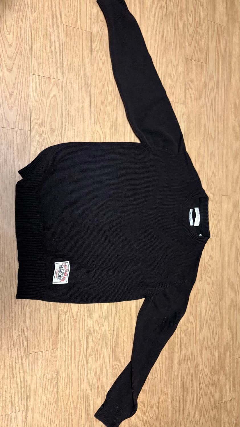 스투시 아워레가시 워크샵 니트 다크 브라운 s사이즈 상품이미지1