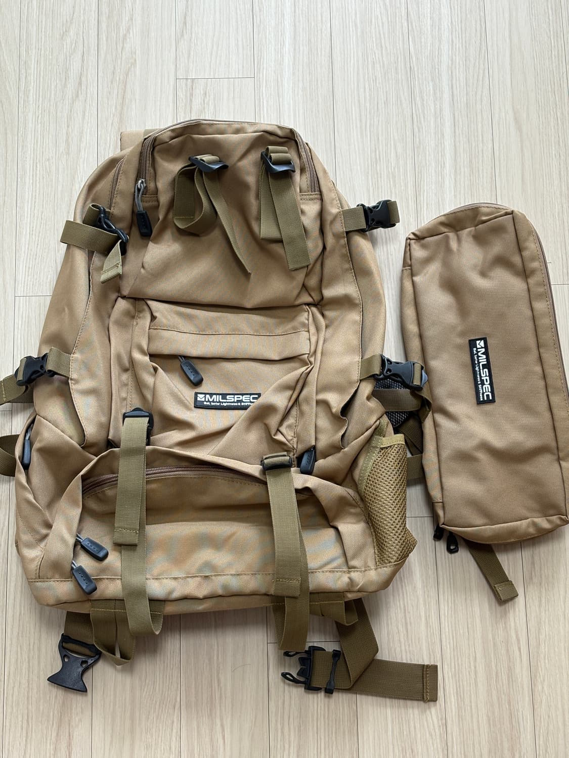 밀스펙 40L 백팩 (여행, 캠핑, 등산) 상품이미지1
