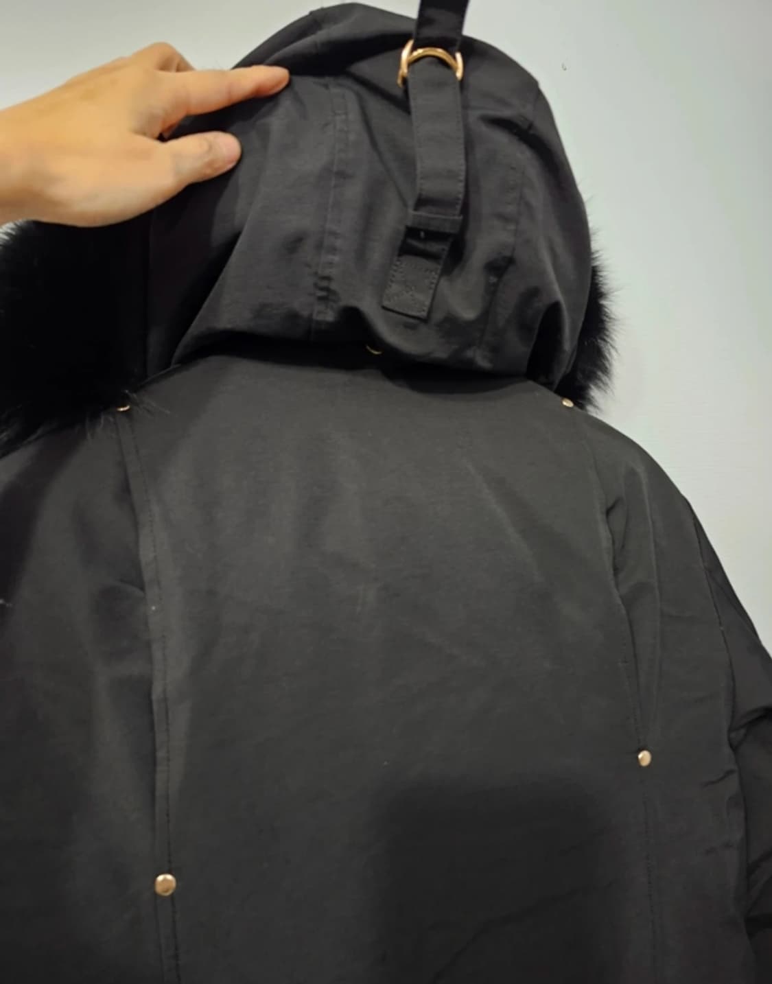 무스너클 금장 스틸링 에디션 패딩 상품이미지6