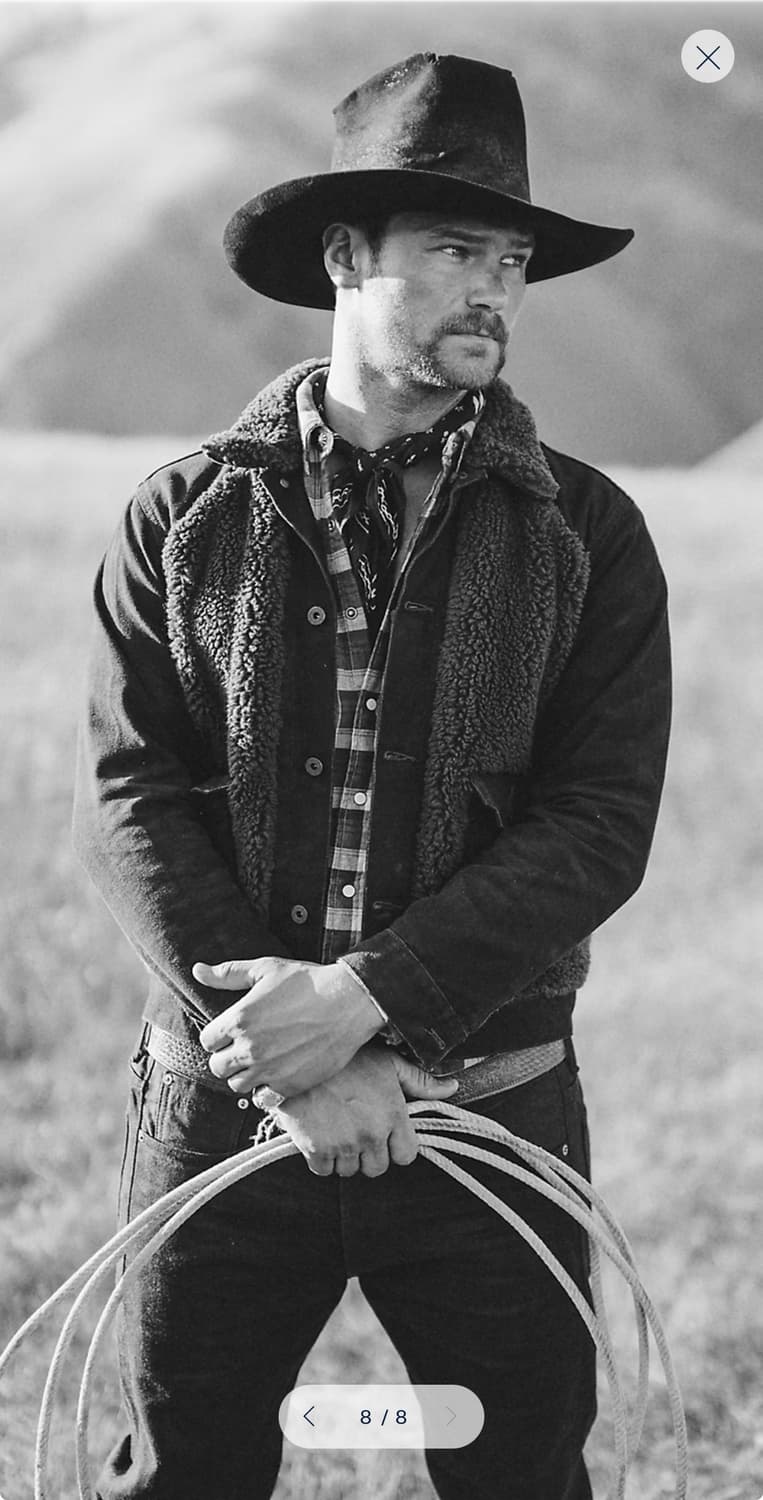 RRL 그리즐리 캔버스자켓 상품이미지3