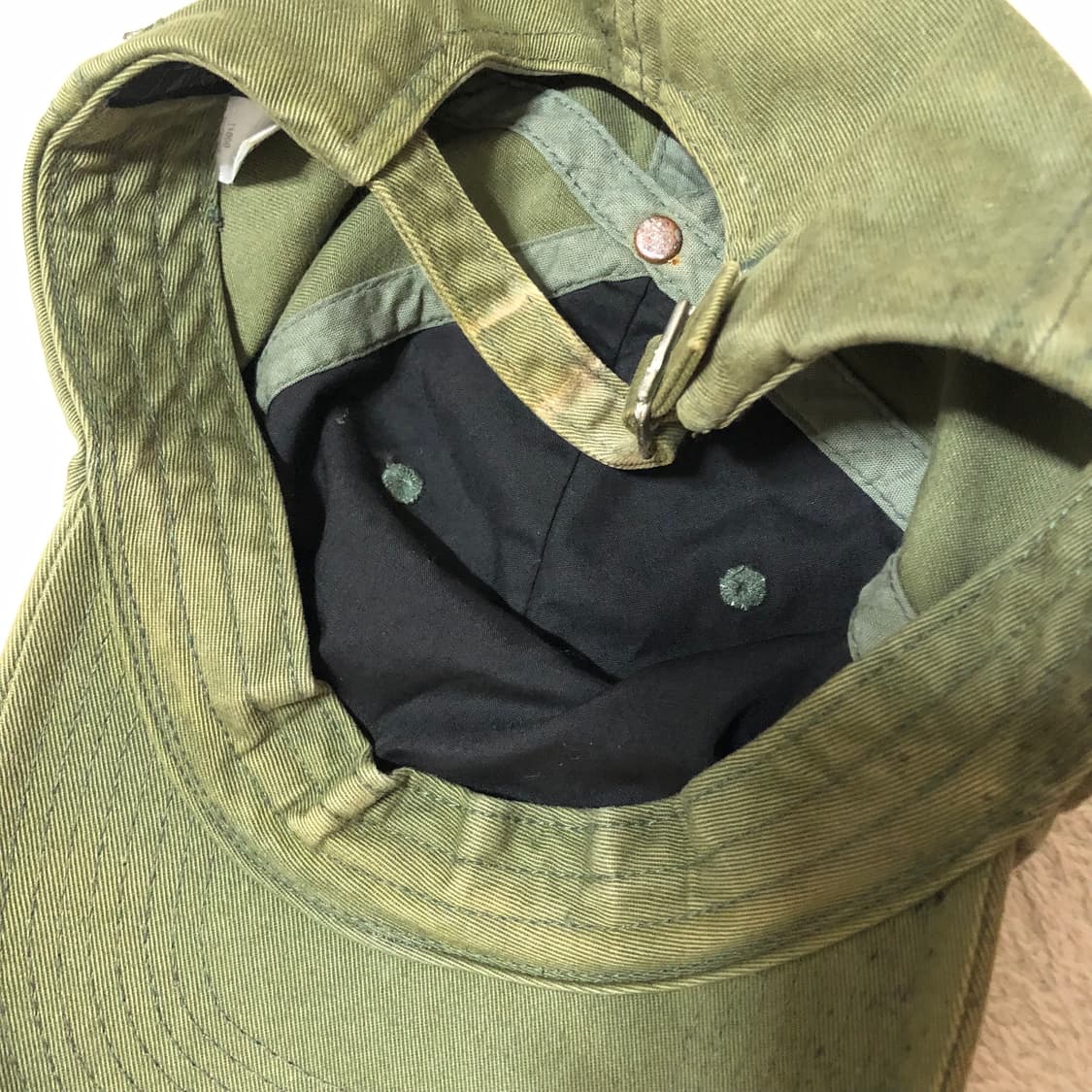 아디다스 카키 빅로고 캡  상품이미지3