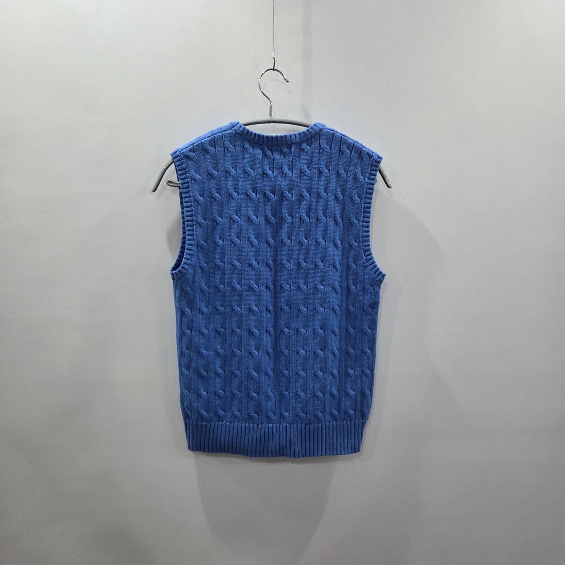 폴로랄프로렌 키즈 케이블 니트 베스트 스카이블루 M/10/12 상품이미지5