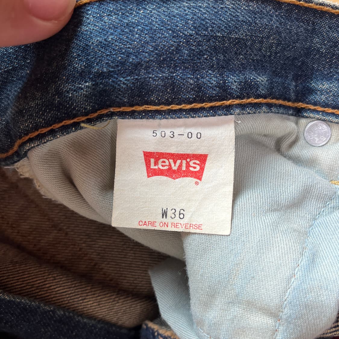 90s 리바이스 503 재팬 메이드 상품이미지2