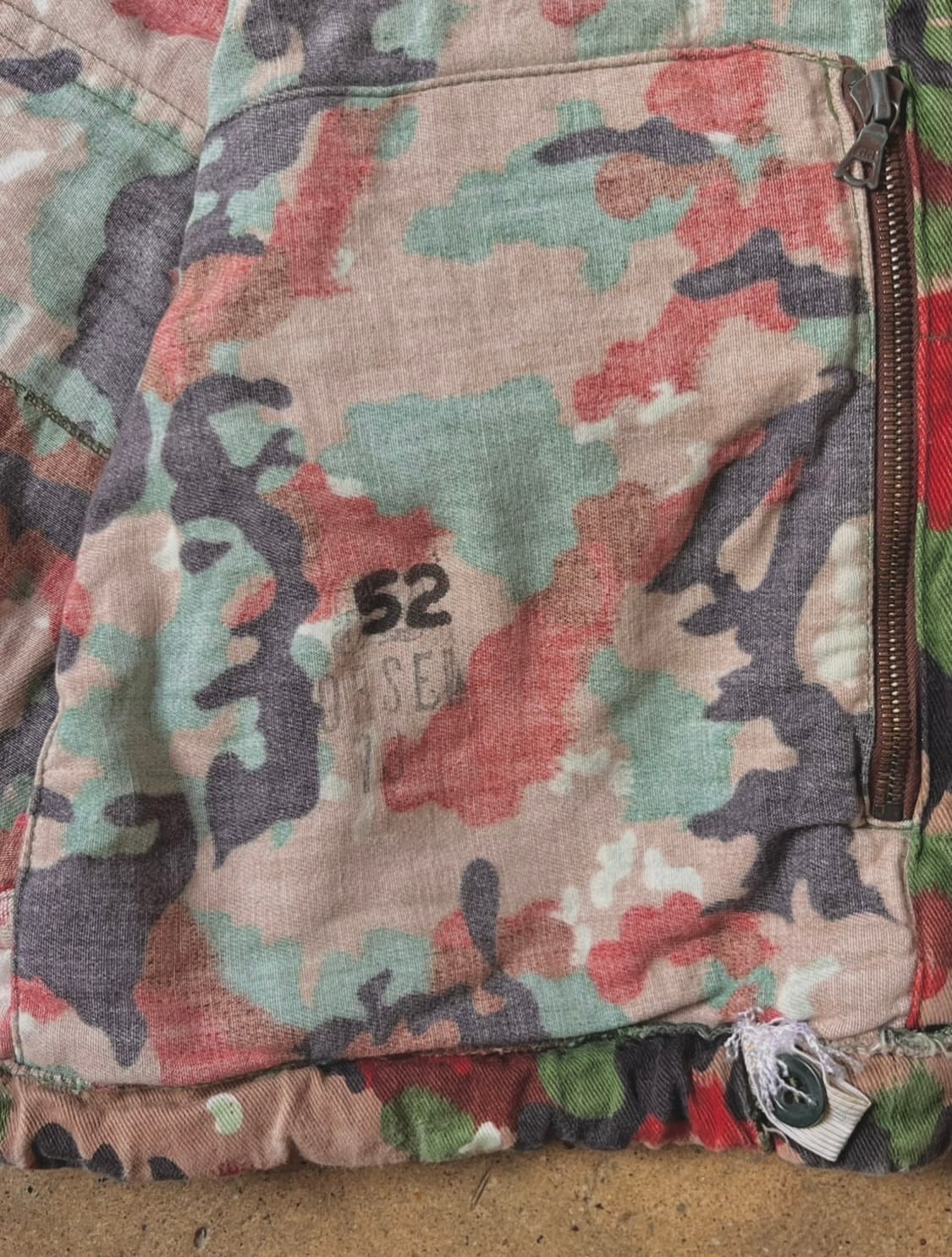 스위스군 오리지널 M70 스나이퍼 카고 자켓 상품이미지8