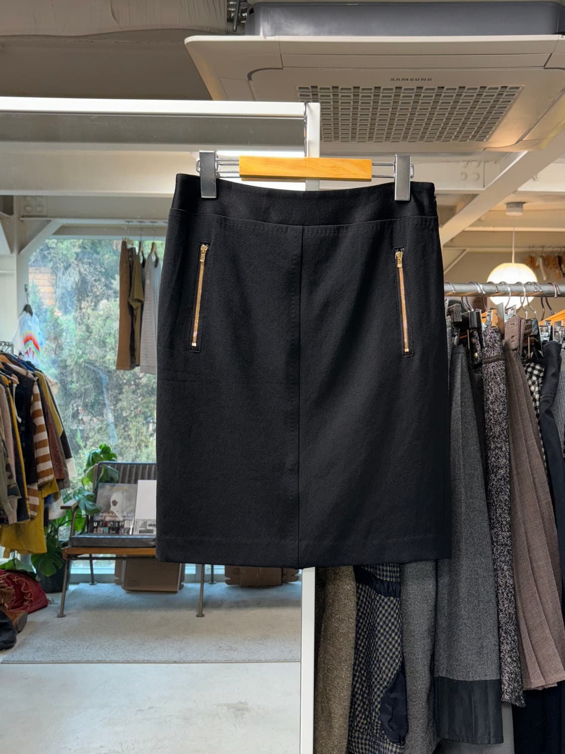 Icb 스트레이트 스커트 상품이미지1