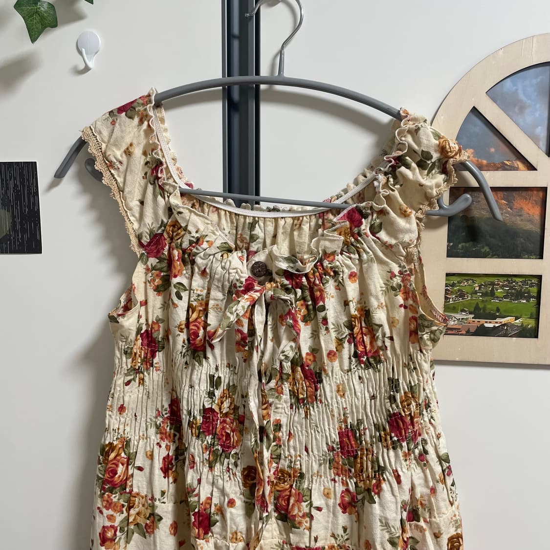 모리걸 레이스 플라워 롱원피스 상품이미지3