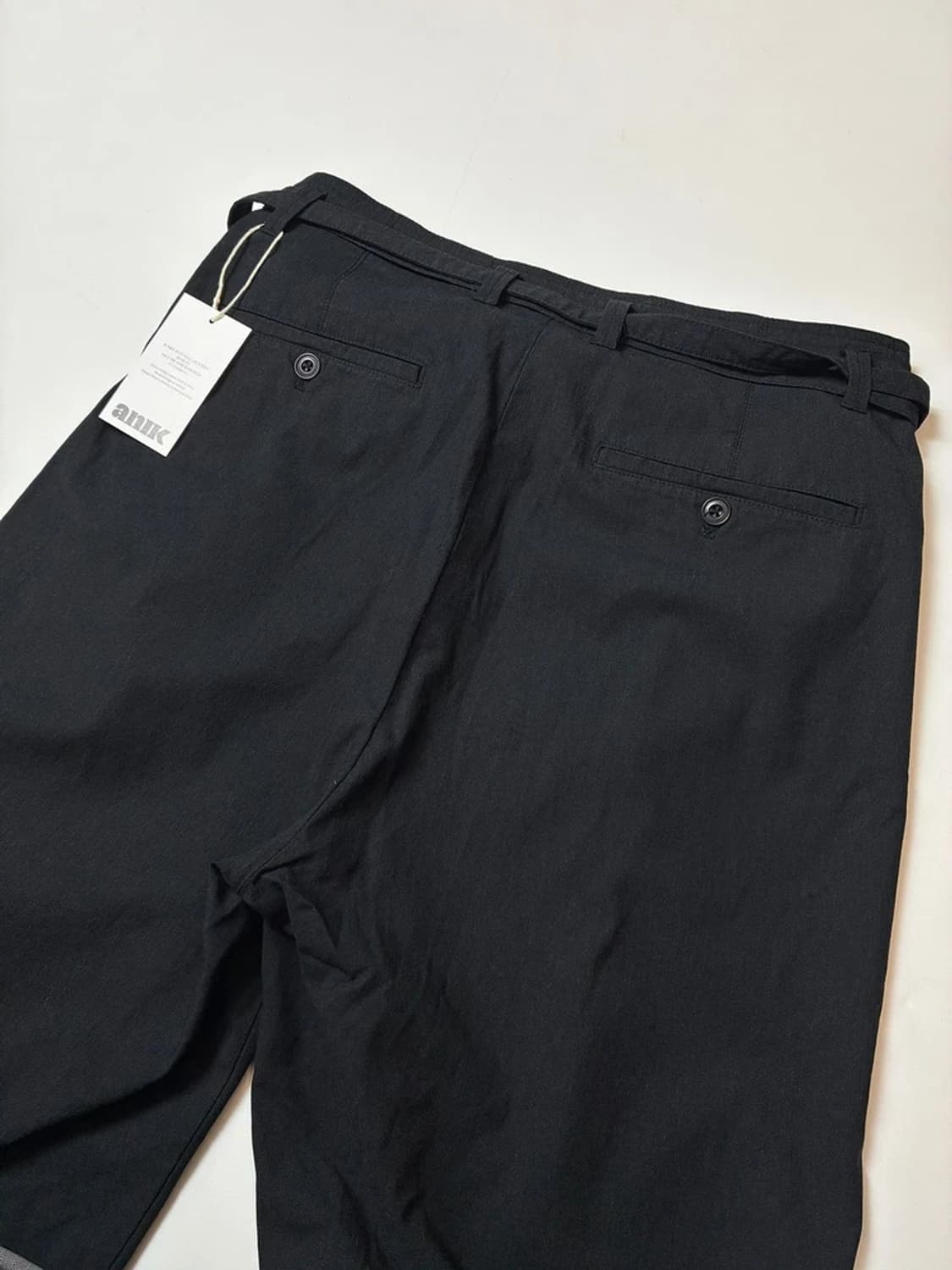 인사일런스 미니멀 벨티드 팬츠 PN9420 상품이미지6