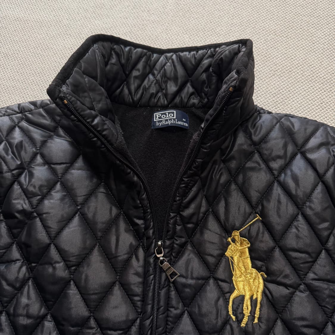 폴로 랄프로렌 빅포니 기모 퀄팅 자켓 상품이미지2