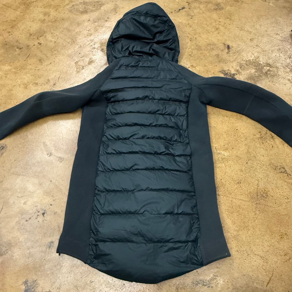 [정품/XS] 나이키 패딩 후드집업 그린 b18 상품이미지4