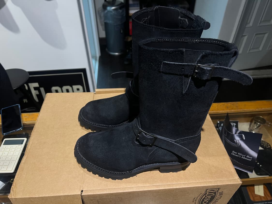 8.5) 웨스코 보스 러프아웃 블랙 상품이미지2