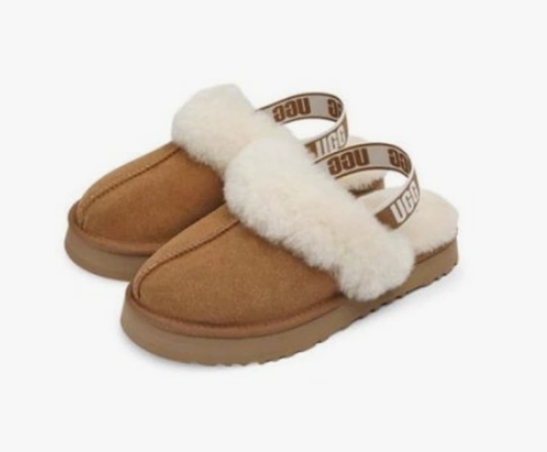 어그 UGG 키즈 펀케트 슬라이드 체스트넛 (1130395K-CHE) 상품이미지4