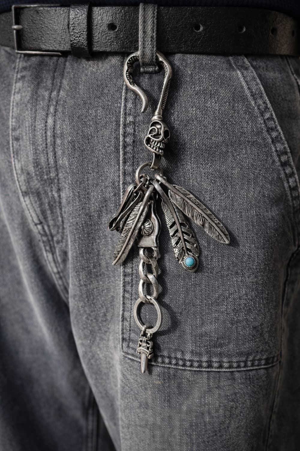 빈티지 페더 키링세트 상품이미지1