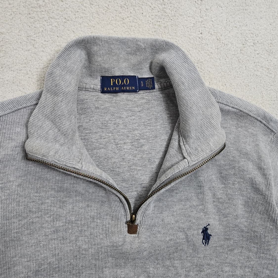 폴로 랄프 로렌 신형 반집업 니트 S 상품이미지4