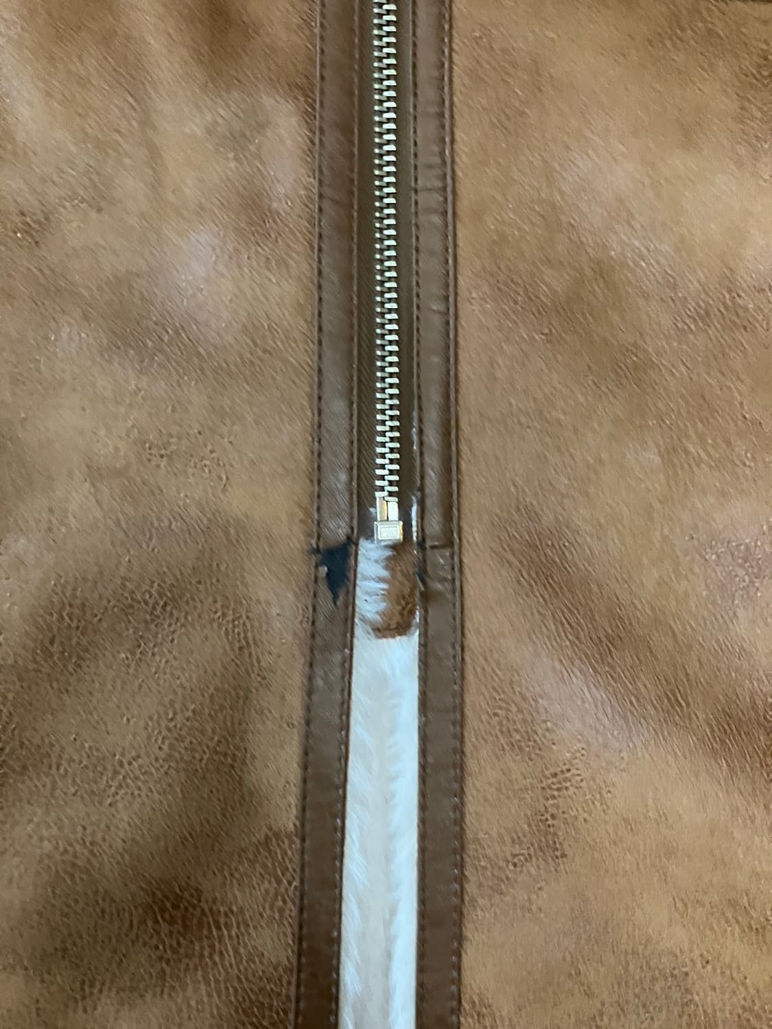 Mustang fur long coat  상품이미지5