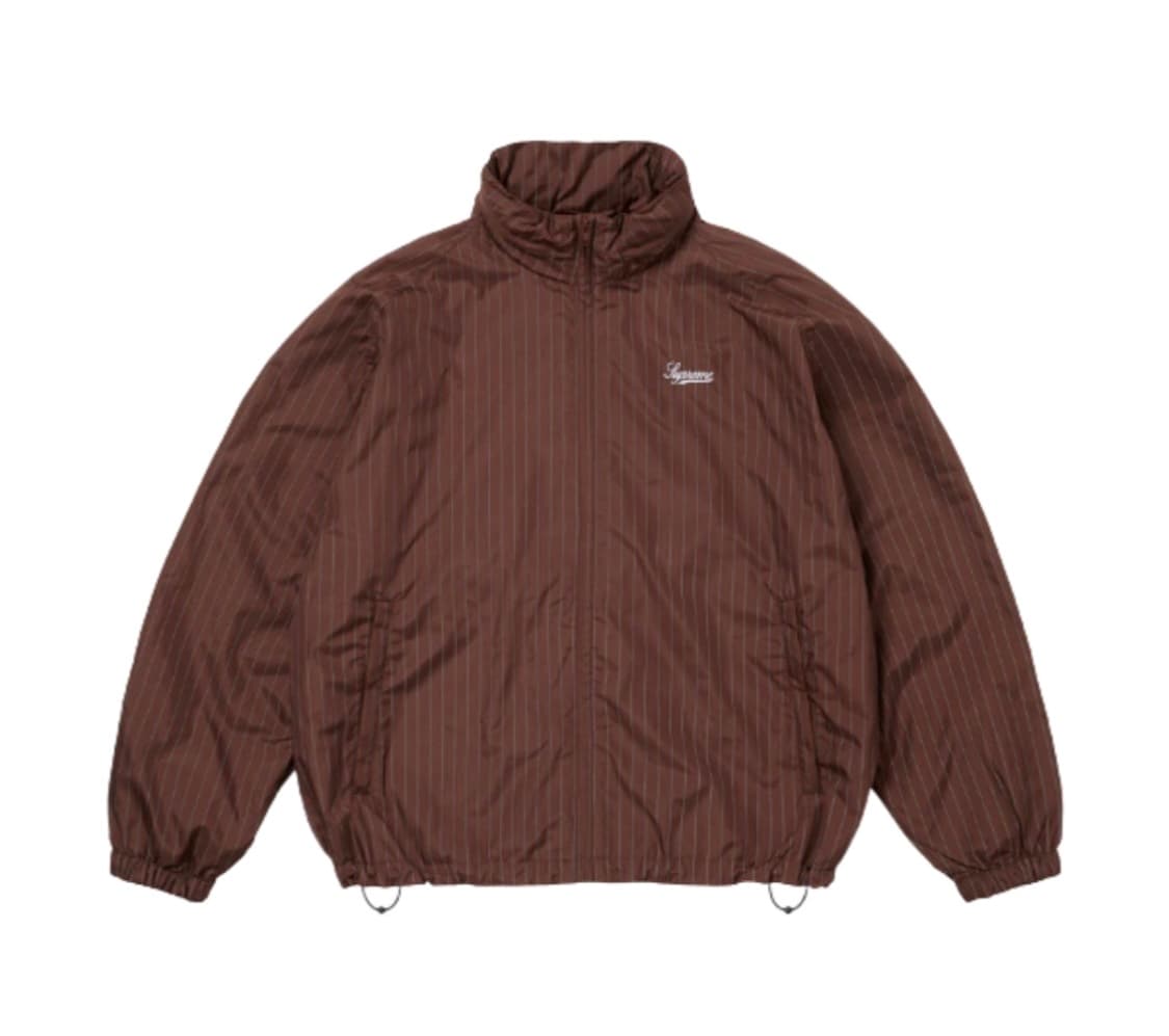 슈프림 리플렉티브 핀스트라이프 트랙 자 상품이미지1