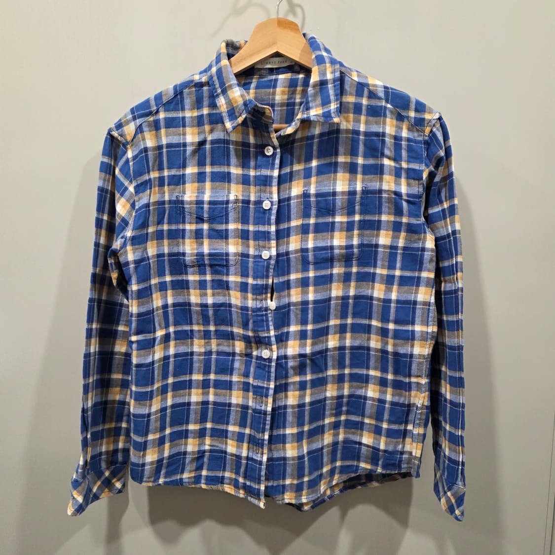 LOWRYS FARM 일본 체크 카라셔츠 상품이미지1
