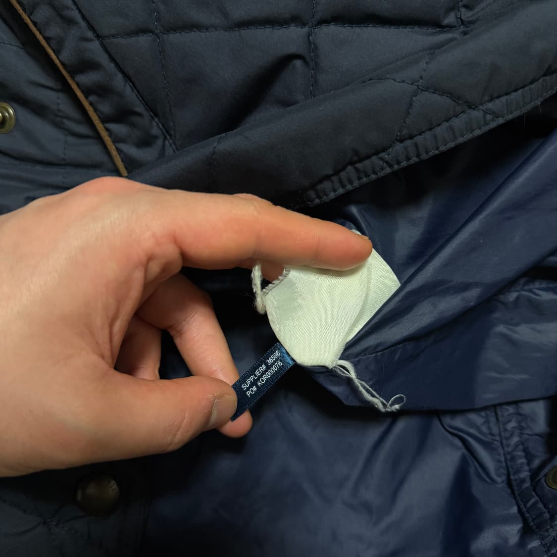 폴로 랄프로렌 빈티지 퀄팅 자켓 상품이미지5