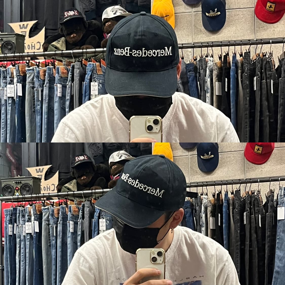 빈티지 벤츠 로고 볼캡 상품이미지7