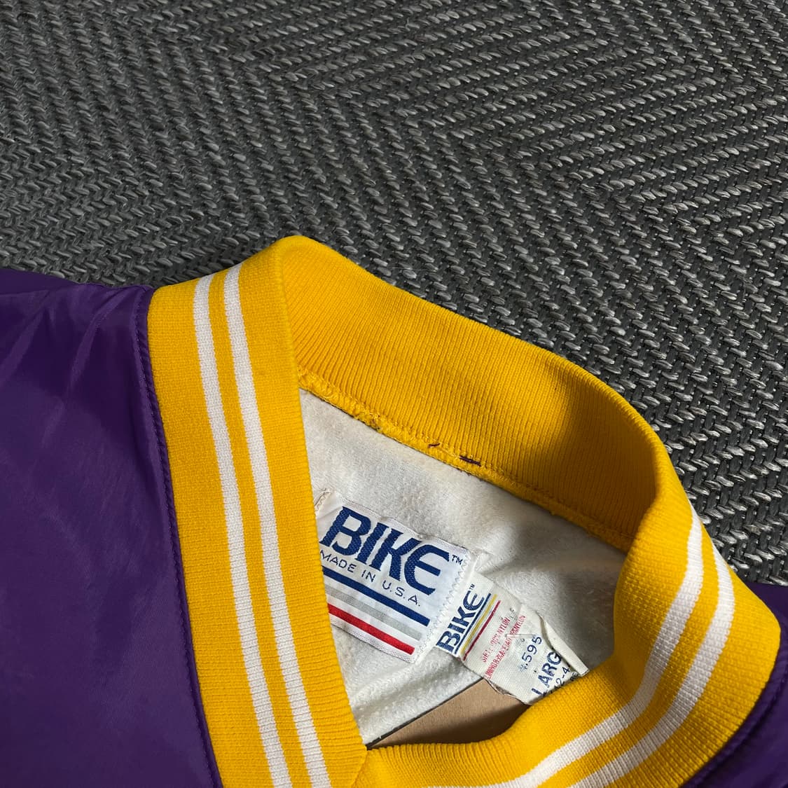 USA 올드스쿨 빈티지 컬리지 우븐 웜업o 4486 상품이미지5