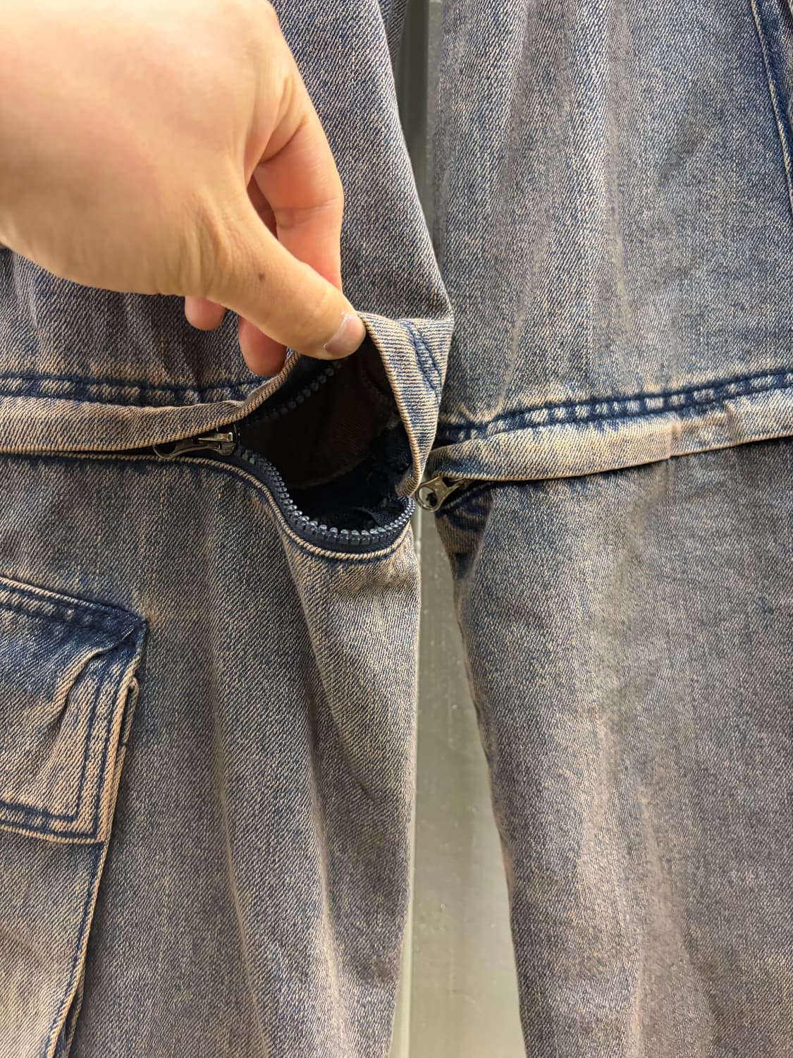 펜필드 P75 디테쳐블 진 인디고 M 상품이미지3