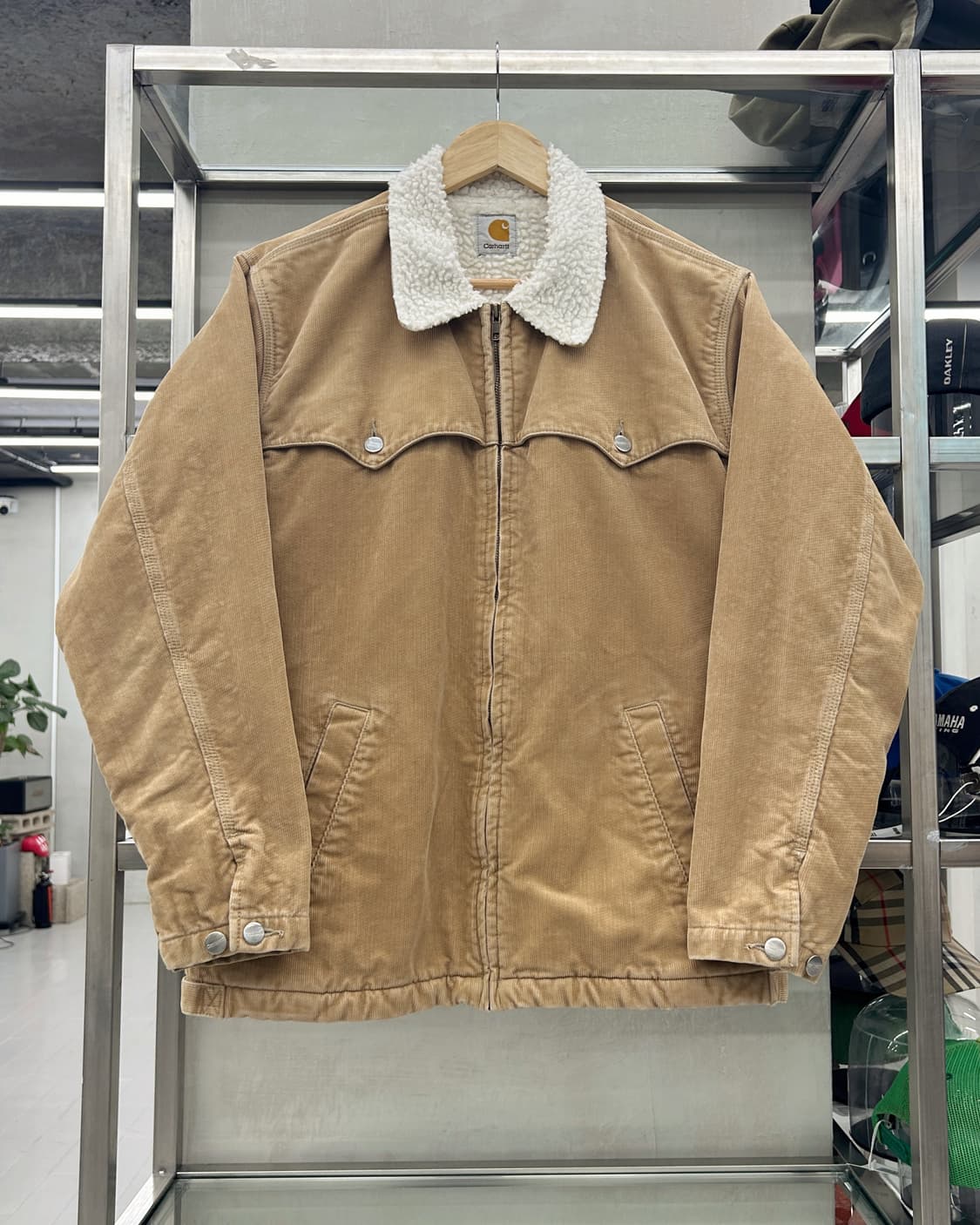 칼하트 Carhartt 00s 코듀로이 트러커 자켓 점퍼 베이지 상품이미지1
