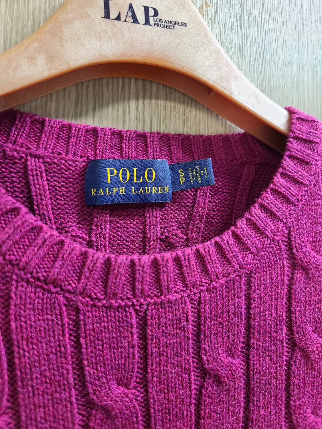 폴로랄프로렌 케이블 니트 상품이미지3