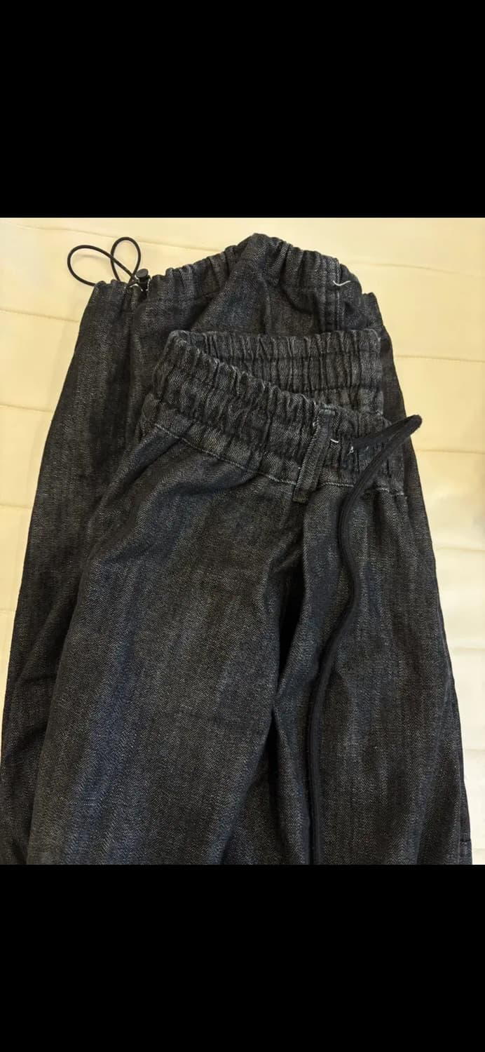 벌룬 데님 와이드 팬츠 상품이미지4