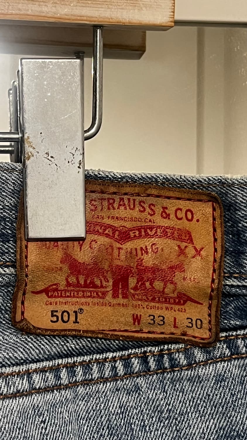 리바이스 501 33X30 멕시코 생산 상품이미지4