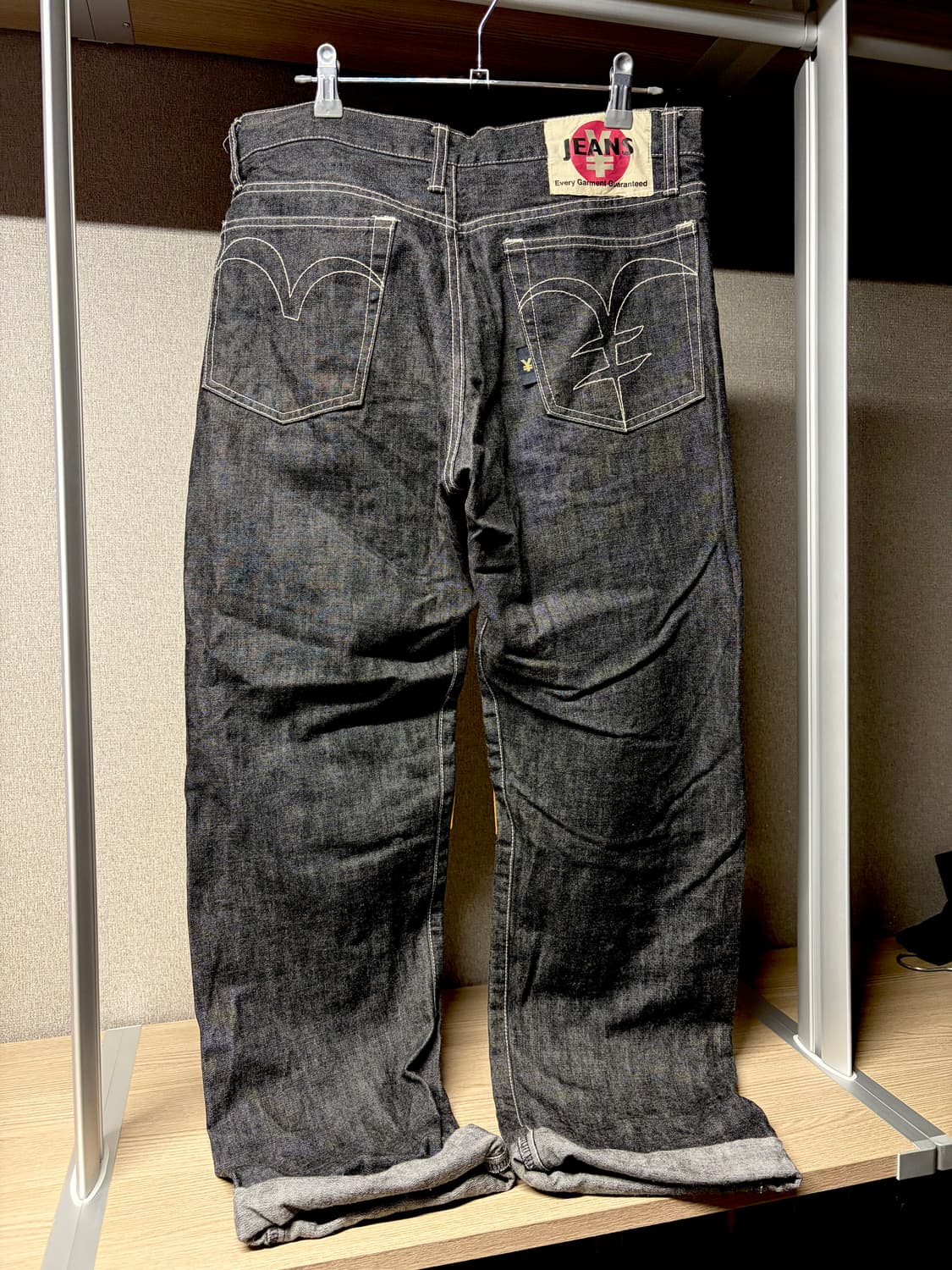 미치코코시노 yen jeans 빈티지 가죽패치 데님 상품이미지3