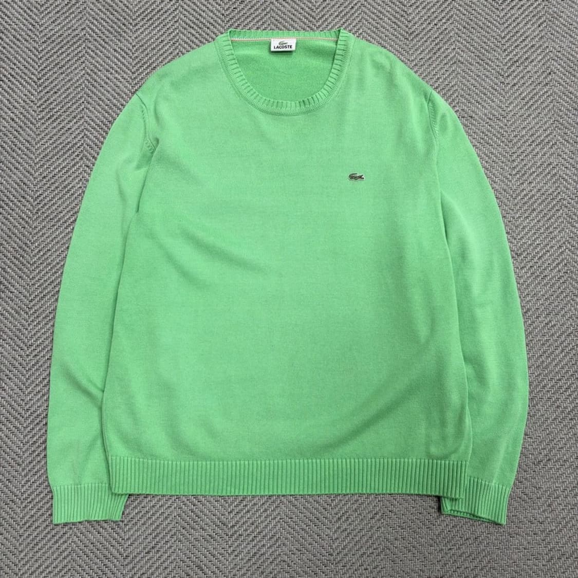라코스테 로고 코튼 니트 v1649 상품이미지1