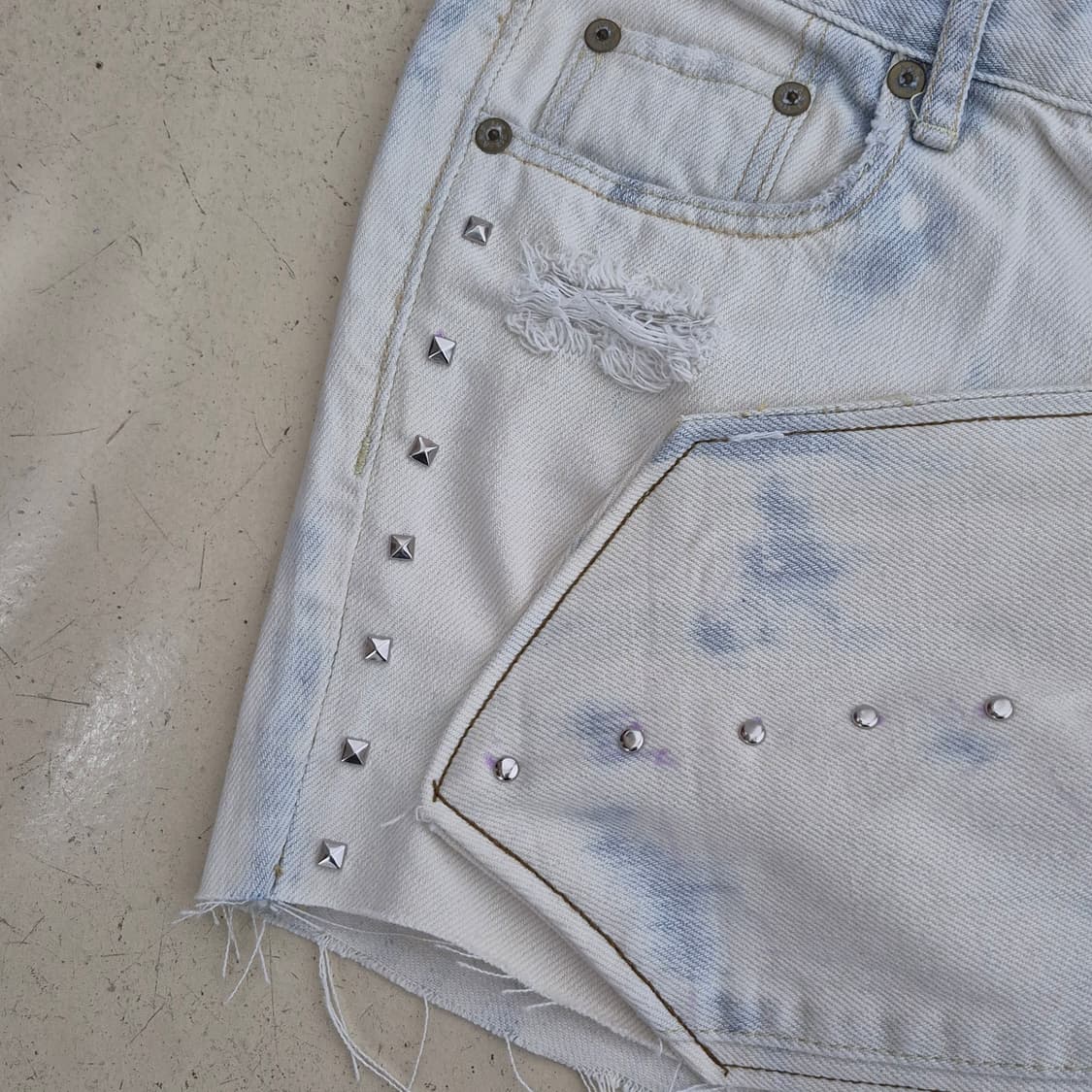 White Washing Layered Shorts (remake) 상품이미지5