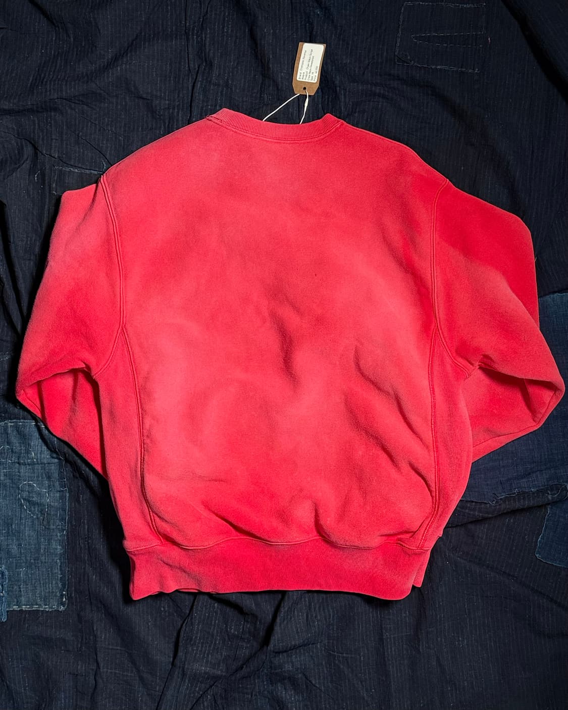 챔피온 리버스위브 페이드 체인스티치 스크립트 크루넥 스웻셔츠 M 상품이미지6