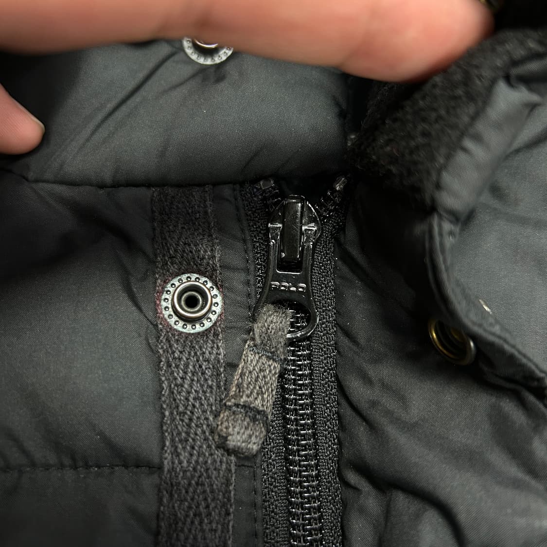 폴로 레드포니 블랙 패딩조끼(16-18) 상품이미지3