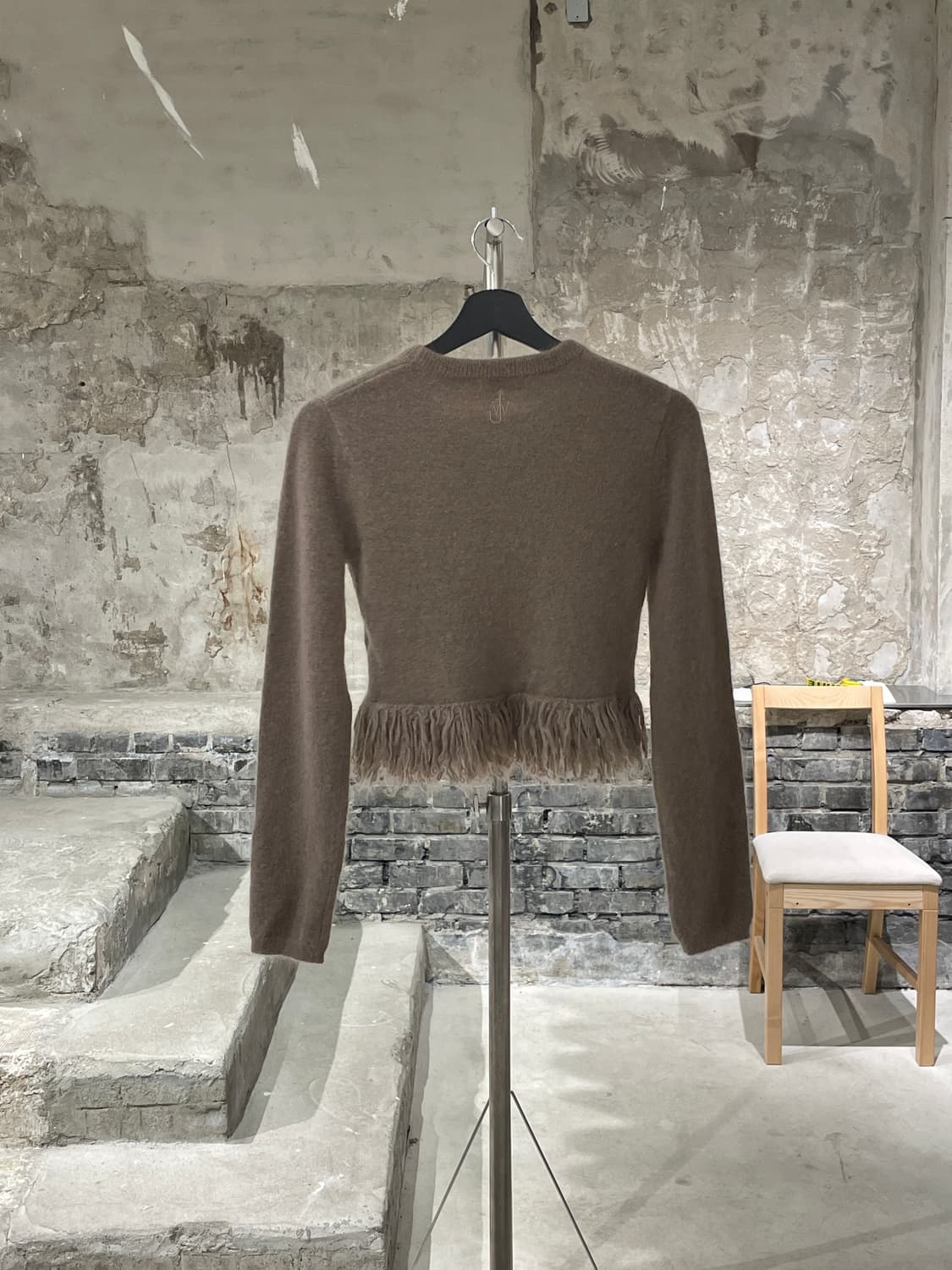 jw앤더슨 페이온 블렌드 모헤어 크롭 스웨터 상품이미지6