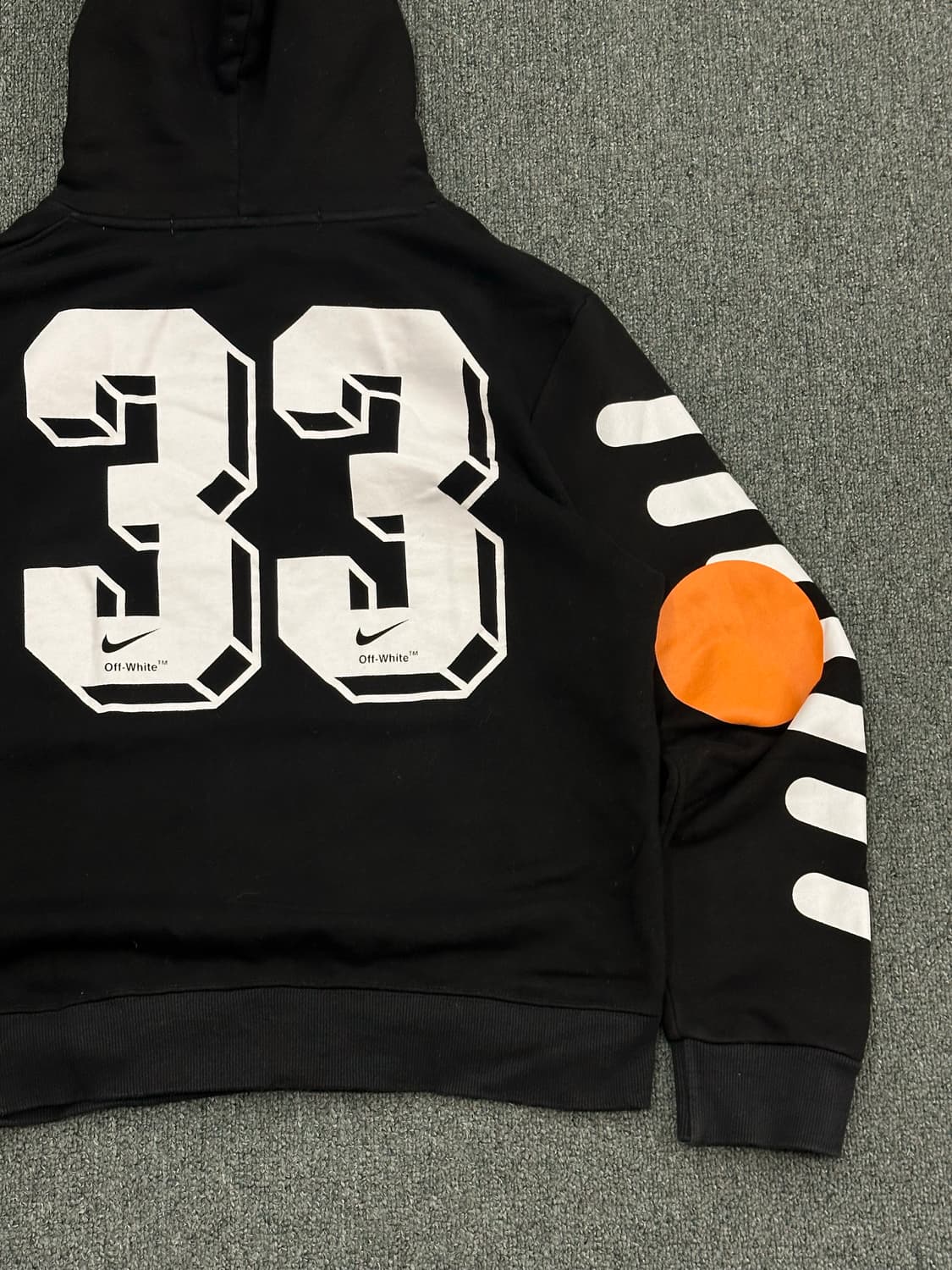 L)오프화이트x나이키 빈티지 풋볼 후디 상품이미지9