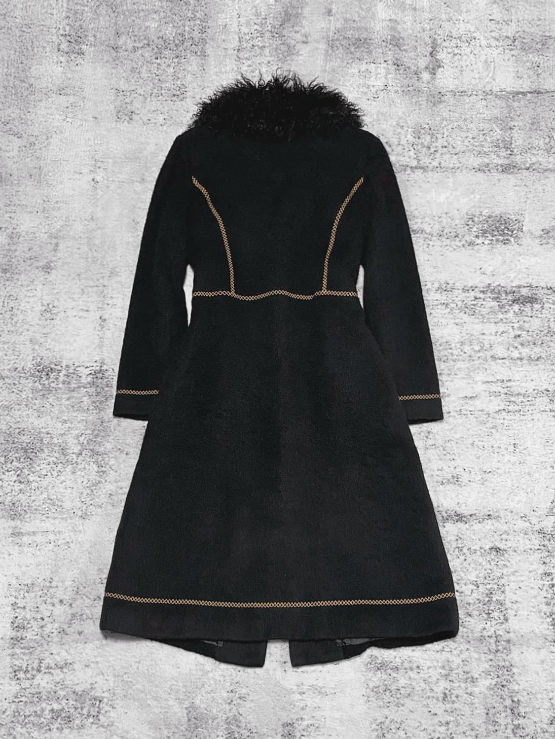 (vivayou) 00s wool fur coat 상품이미지6