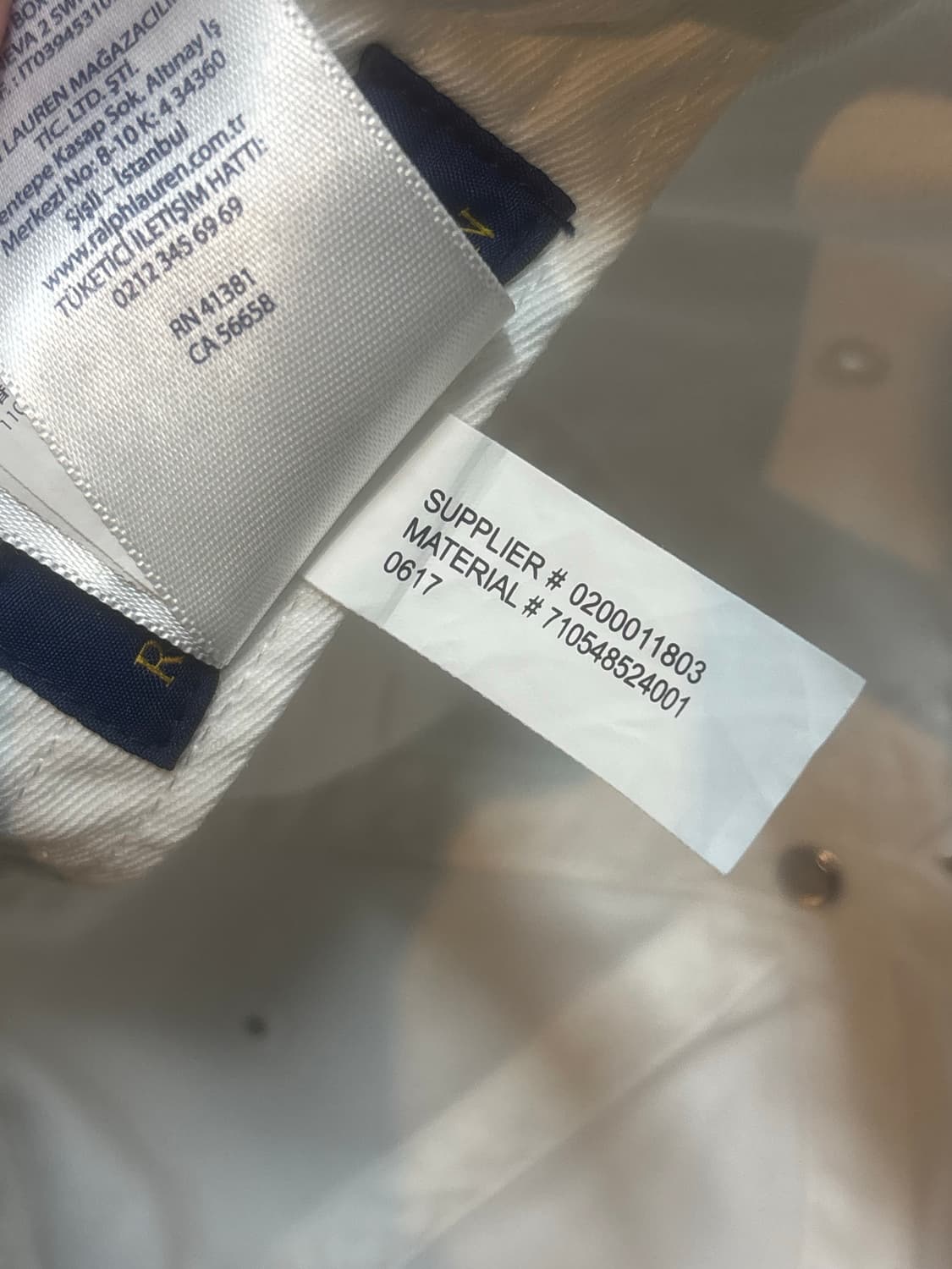 폴로 랄프로렌 클래식 코튼 치노 베이스볼 캡 상품이미지6