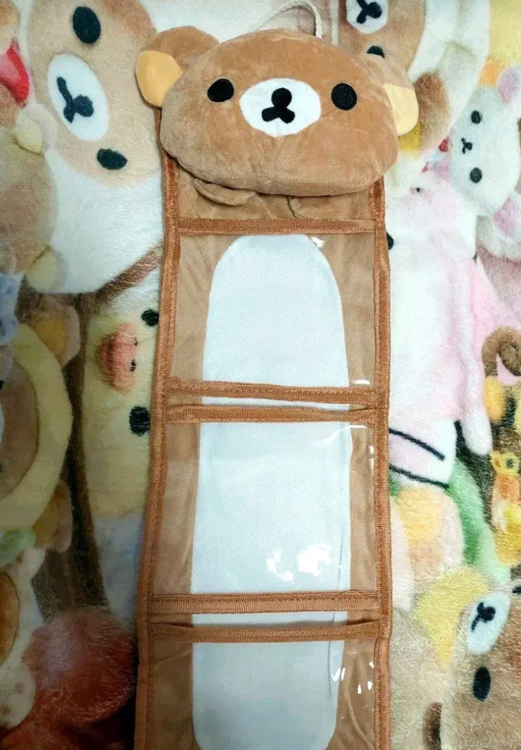 리락쿠마 벽걸이 수납함 월포켓 상품이미지2