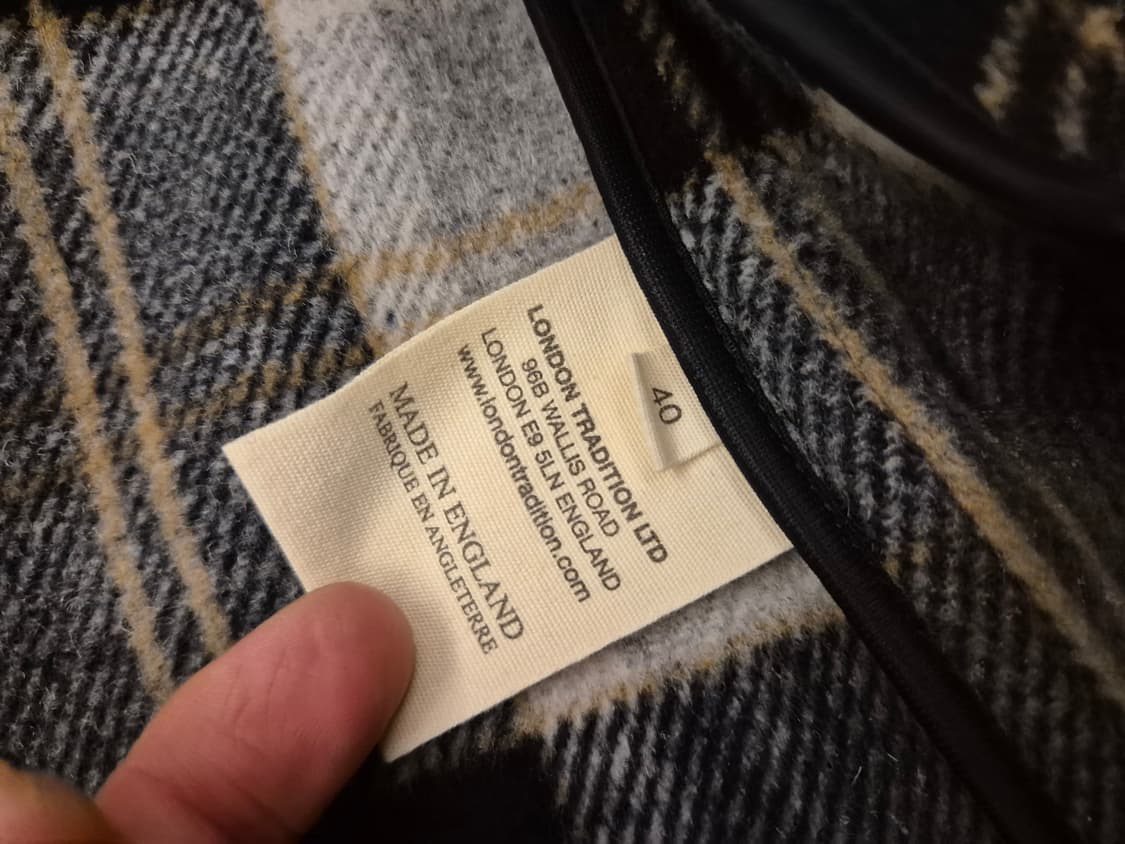 LONDON TRADITION 발마칸 코트 상품이미지7