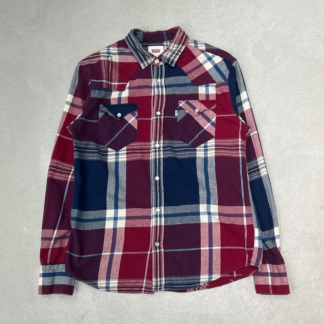 리바이스 투포켓 체크셔츠 s09322 상품이미지1