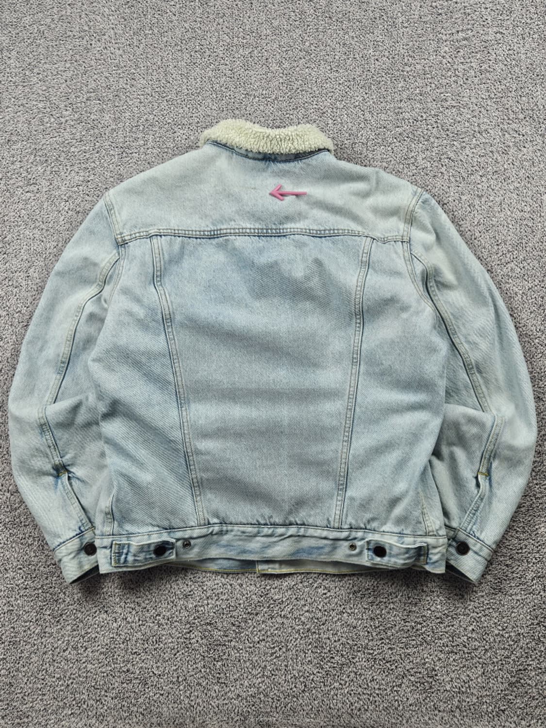 리바이스 쉐르파 라이트데님 트러커 자켓 ( M ) / 10334 상품이미지5