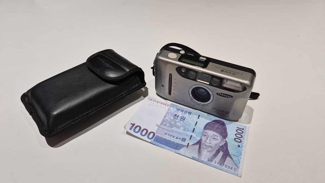 작례O 초소형 삼성 af 슬림 q 필름카메라 빈티지 필카 상품이미지1