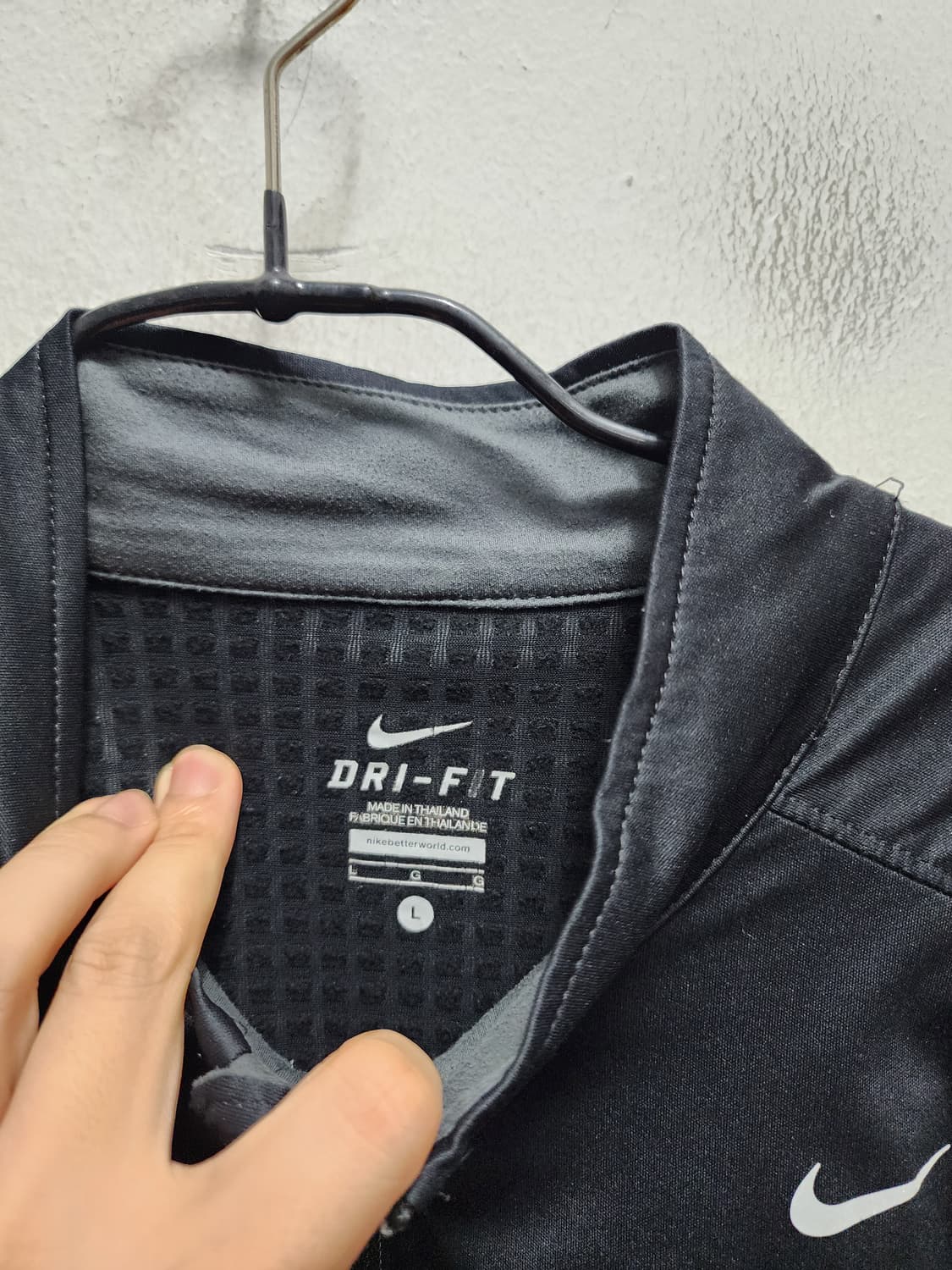 나이키 기모 리플렉티브 드라이핏 블랙 트랙탑 상품이미지6